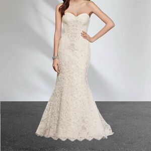 navy lace dress wedding guest Dark Navy Glitter Square Neckline Lace Up Wedding Guest Dress main image 0